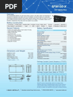 12V 150ah (10hr) : Shenzhen Center Power Tech - Co.Ltd