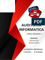 Auditoria Semana 2