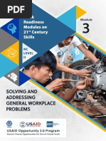 Module 3 - NC II - Solving and Addressing General Workplace Problems - Final