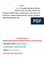 UNIT III Network Layer Device