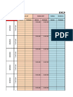 Horas Operativas Agosto Potosi (Mina)