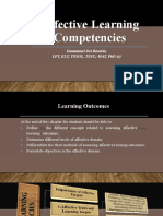 Affective Learning Competencies