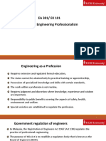 Chapter 2a Engineering Professionalism