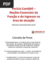 Pericia Noções Gerais