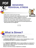 7-Managing Individual Stress