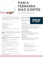 CV Fernanda Díaz Cortés