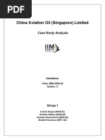 China Aviation Oil Case Study