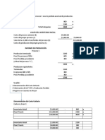 Producción Perdida y Averiada