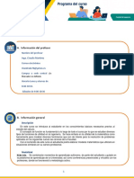 Programa Por Competencias Matemática I