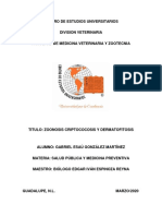 SPM - González Martínez - Criptococosis Y Dermatofitosis