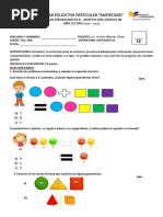 EVALUACIÓN NEE Matemáticas