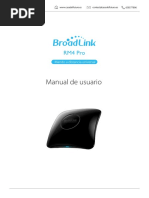 Manual de Usuario Broadlink RM4 Pro