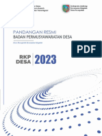 Pandangan Resmi BPD RKP Desa 2023