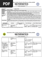 MATH CM Grade 9 Third Quarter - Triangle Similarity