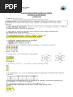 3.2 Guía Ejercicios - Los Números Cuánticos