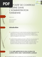 Module de Formation Sur Le Contrôle Interne