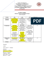 Scoring Rubric - STE 10