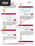 Razonamiento Matemático Solucionario 06