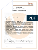 Class 12 Business Studies Chapter 10 - Revision Notes