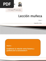 Lección Muñeca