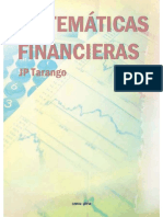 Matematicas Financieras - Tarango, J. P.