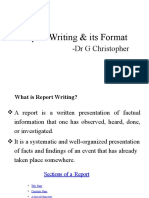 Report Writing & It's Format-MAIN