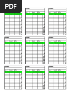 Formatos de Tarjetas de Prestamo