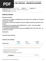 Examen Final de Cirugia - Especialidades MD10M1 - MD10M1 - Cirugia General y Especialidades-T