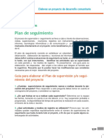 Lectura Plan de Seguimiento y Guía para Elaborar El Plan