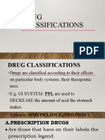 Drug Classifications