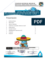 1.-Plan de Capacitación en Gestión Del Servicio de Saneamiento en El Ámbito Rural