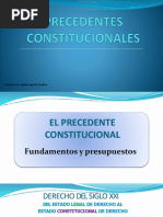 El Precedente Constitucional Vinculante