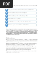 Determinación de Un Diagrama Temperatura Composición para Un Equilibrio Solido