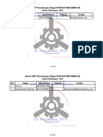 Database Alumni SMT Penerbangan