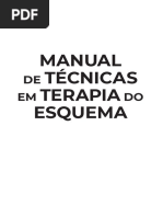 Manual Técnicas Terapia Esquema: DE EM DO