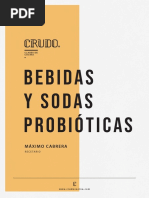 Bebidas Y Sodas Probióticas: Máximo Cabrera