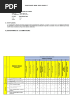 Planificación Anual Competencias Sexto Grado