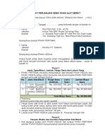 Surat Perjanjian Kerjasama