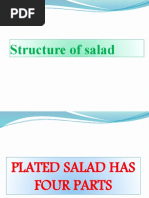 Lesson 4 Structure of Salad