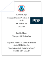 Kertas Kerja Minggu Panitia PAI SKBI 2022