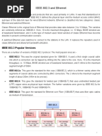 IEEE 802.3 and Ethernet