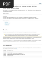 PowerEdge - How To Recover From A Corrupt BIOS or Interrupted BIOS Update - Dell UK