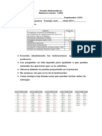 Prueba Números Hasta 1.000