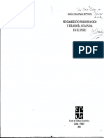 Rivara de Tuesta, María Luisa - Pensamiento Prehispánico y Filosofía Colonial en El Perú (Pp. 98-132)