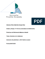 Caso Clinico Anemia en El Embarazo