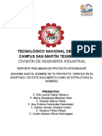 Anteproyecto de Integrador