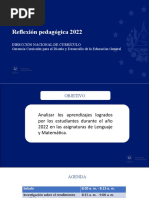 Reflexión Pedagógica 2022 BASICA Final