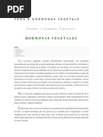 Tema 6 Hormonas Vegetale