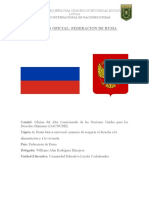 Posicion Oficial Rusia Ta Oacnudh Nipmun