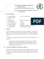 Sílabo de Rol Del Laboratorio Clínico en Salud Pública